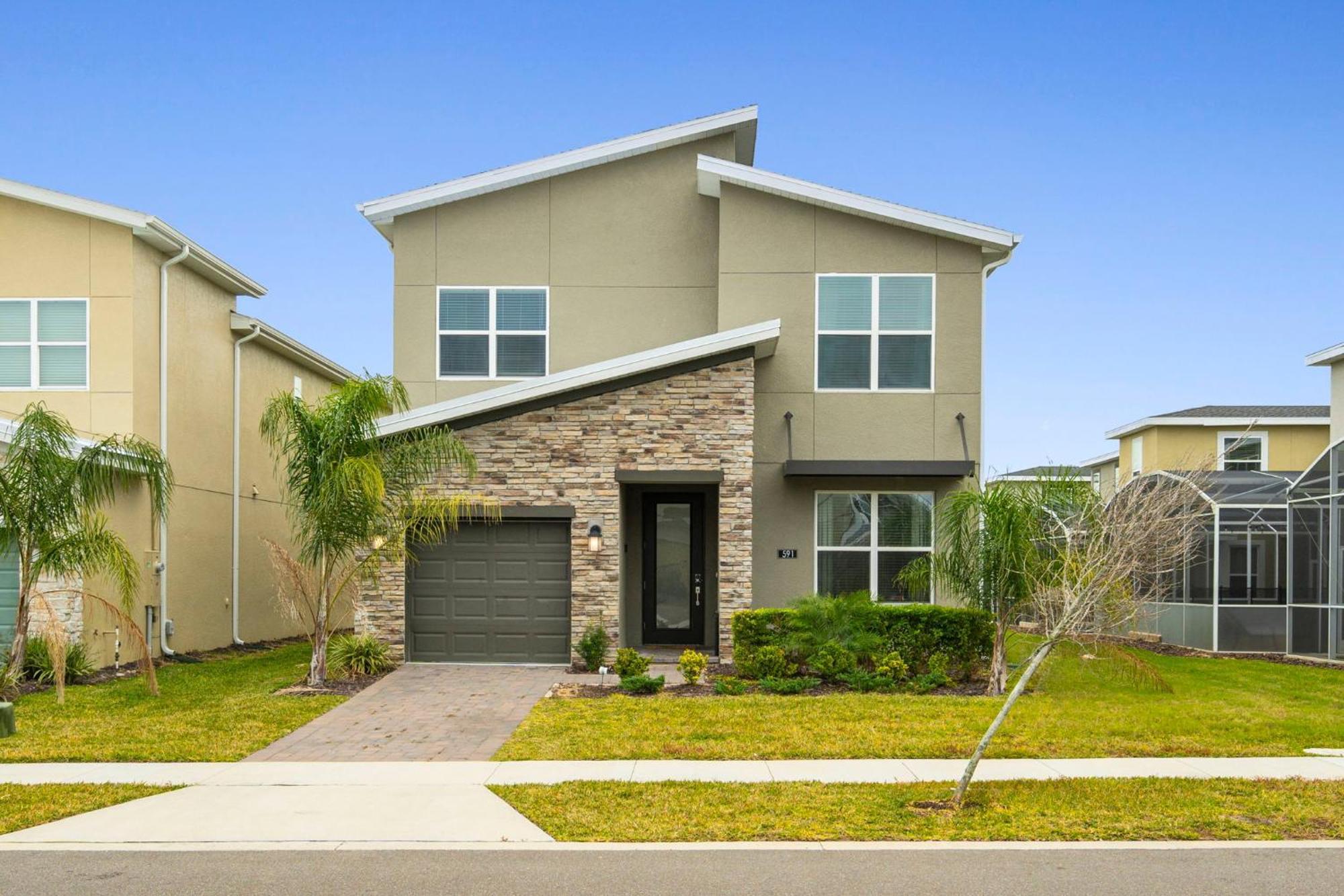 Gorgeous 5 Bd Home W Private Pool Next To Disney كيسيمي المظهر الخارجي الصورة