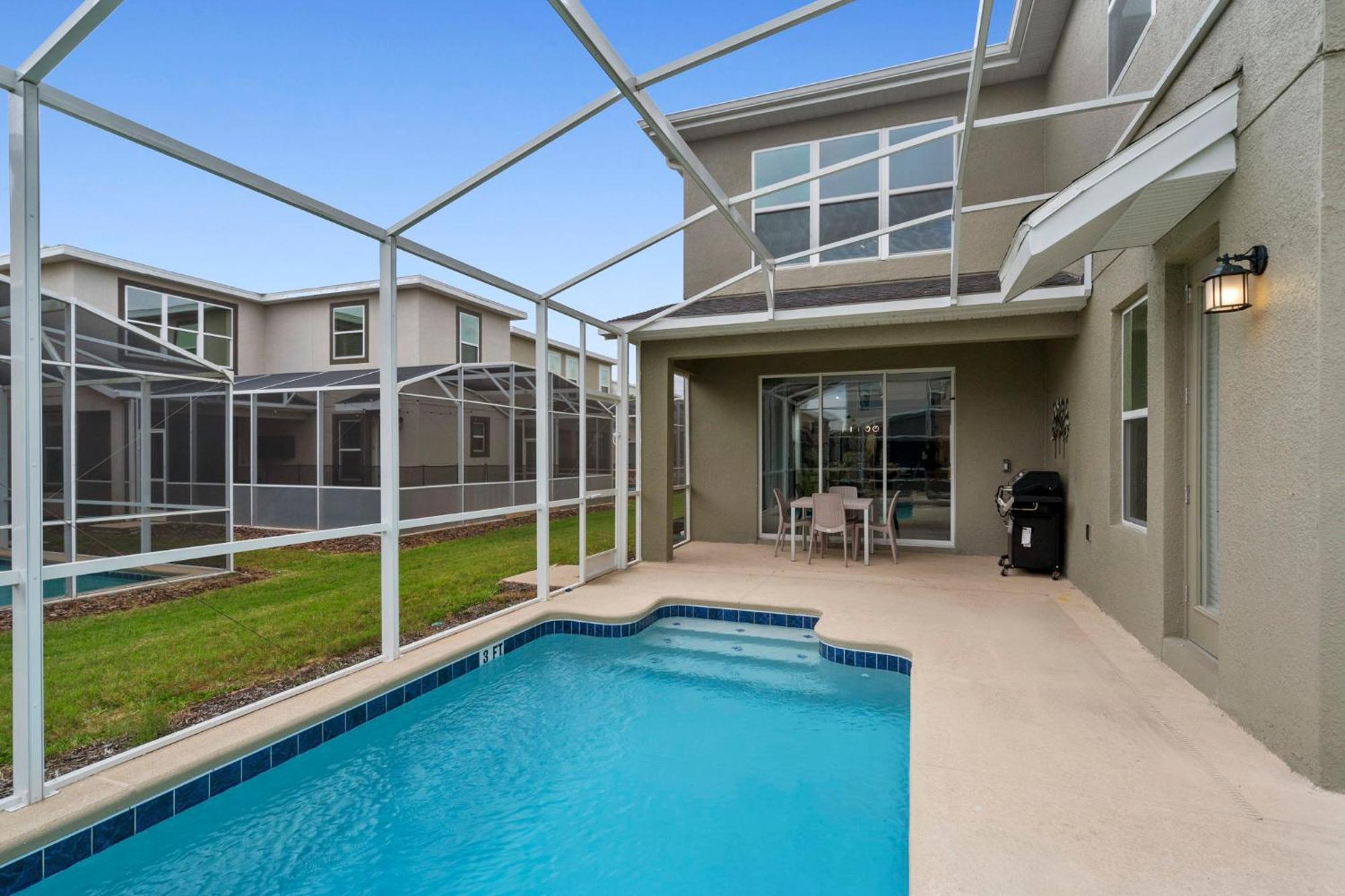 Gorgeous 5 Bd Home W Private Pool Next To Disney كيسيمي المظهر الخارجي الصورة