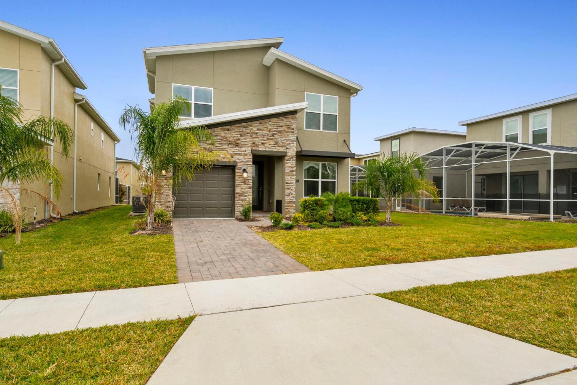 Gorgeous 5 Bd Home W Private Pool Next To Disney كيسيمي المظهر الخارجي الصورة